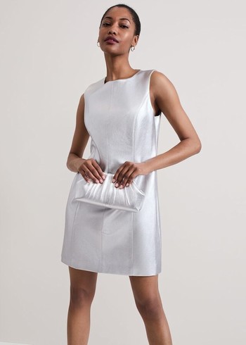 Phase Eight Ellora Silver Dress Silver USA | 1635907-LU